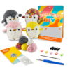 主图-11 Best-selling beginner crochet doll kit - Cute Penguin