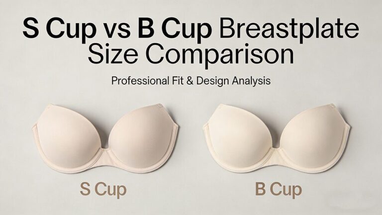 S Cup and B Cup Breastplate for Crossdresser