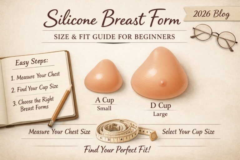 silicone breast form size and fit guide for beginners