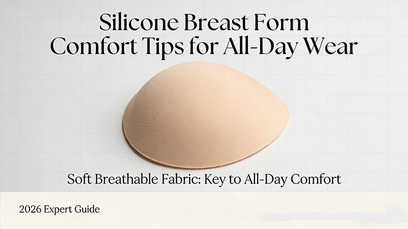 silicone breast forms for drag and cosplay