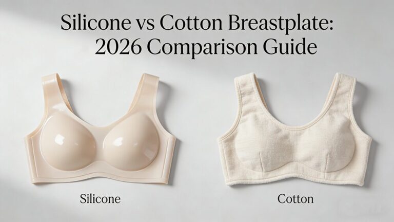 silicone vs cotton breastplate